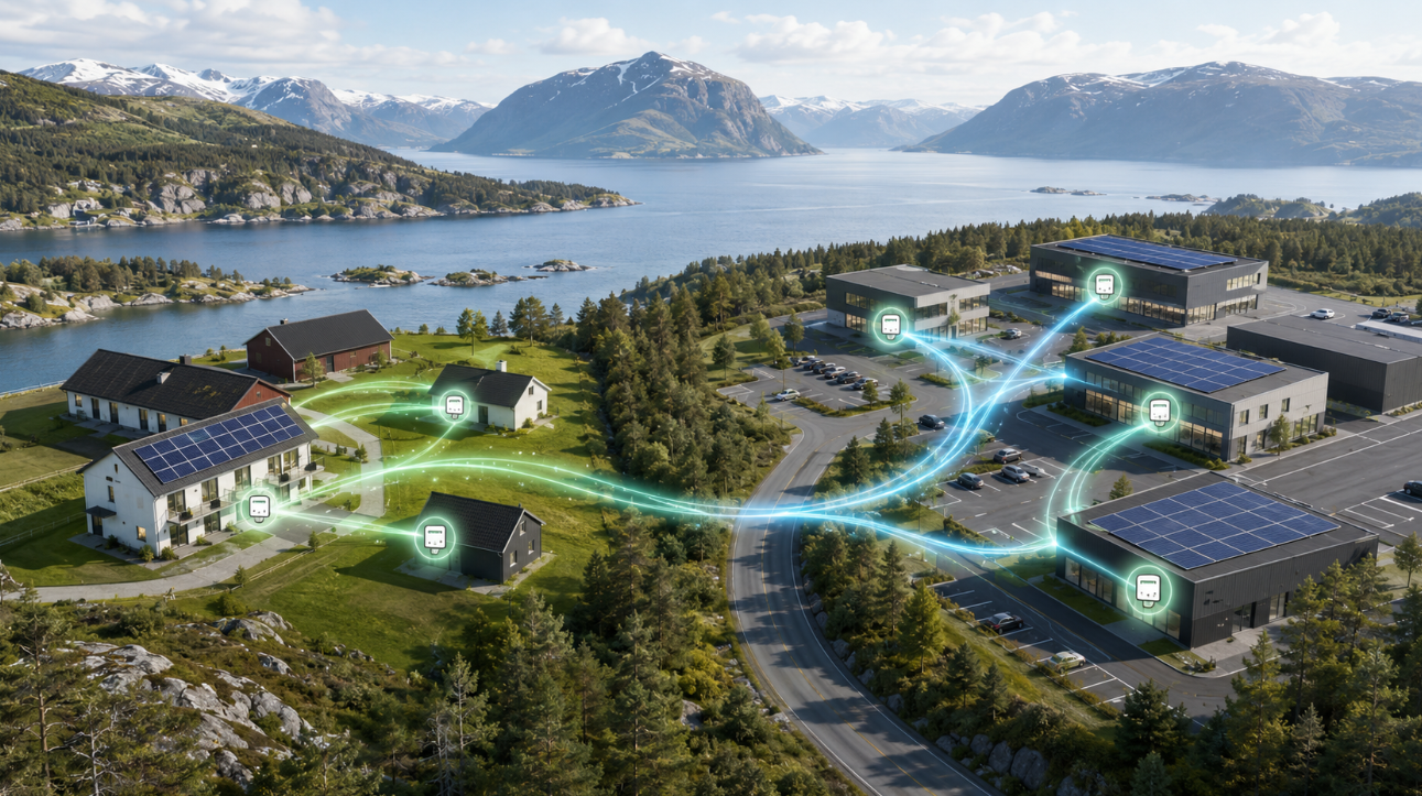 Deling av egenprodusert strøm