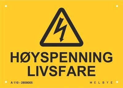 Høyspenning livsfare